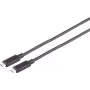 USB-kaapeli S/CONN 30-41075 USB 3.2 Gen 2 10 m musta
