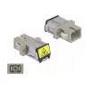 Kuitukytkin DeLOCK 86889 SC Simplex naaras SC Simplex naaras Multimode beige