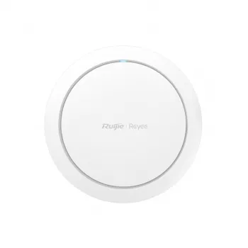 Langaton tukiasema RUIJIE RG-RAP2266 Wi‑Fi 6, dual-band 2,4/5 GHz, 2976 Mbit/s, 1x GbE, PoE, kattoasennus