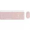 Logitech Slim Wireless Combo MK470 - näppäimistö-hiiri-sarja - langaton - 2,4 GHz - QWERTY - roosa (920-011314)
