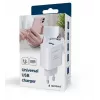 Mobiililaitteen laturi GEMBIRD TA-UC-1A12-01 5V 2.4A 12W USB PD, 1 liitäntä, valkoinen