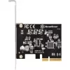 SilverStone SST-ECU07 PCIe 3.0 x4 USB 3.2 Gen 2x2 -sovituskortti, 1x sisäinen USB-C, matala profiili