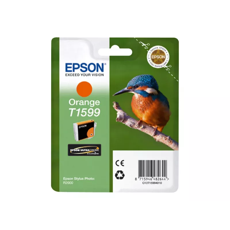 EPSON muste oranssi T1599 patruuna 1 x 17 ml Ultrachrome Hi-Gloss2