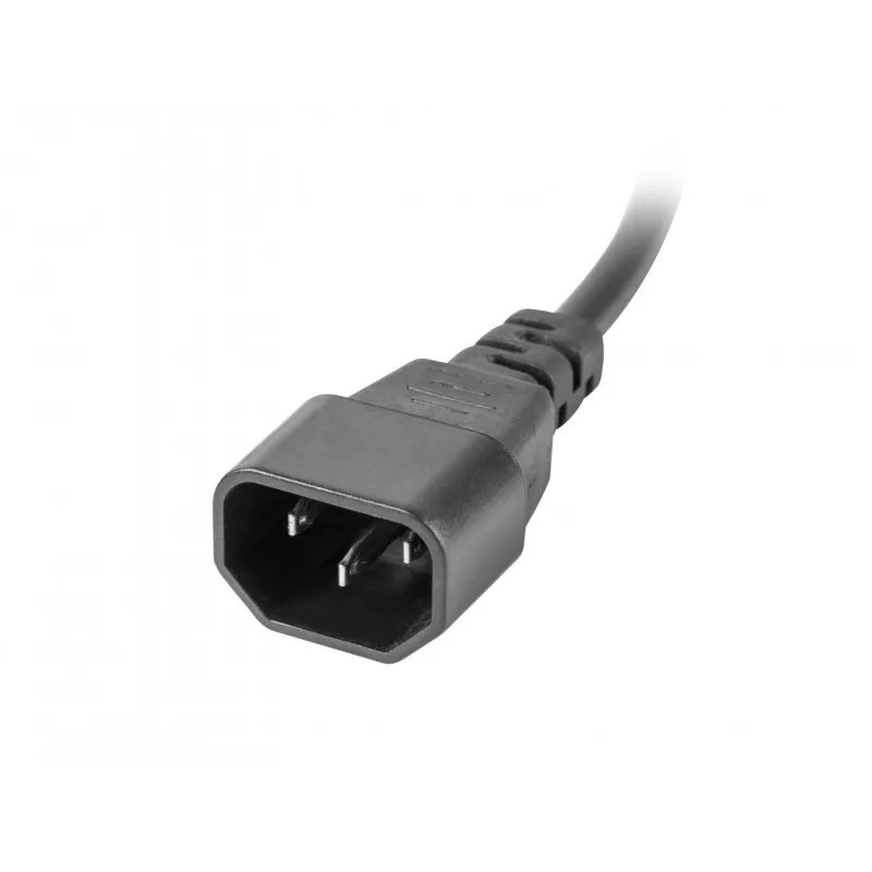 Lanberg PDU-03E-0200-BK virranjakeluyksikkö (PDU) 3 AC-lähtöä 1U musta