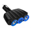Vakoss TP-3268K 2xUSB savukkeensytytinjakaja