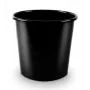 Roska-astia Forpus, 11 l, musta, muovi