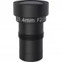 Objektiivitarvike AXIS-turvakameroille 03141-001 — 21,4 mm polttoväli, 19,9° vaakakatselukulma, musta, 4 kpl:n pakkaus