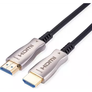 Value HDMI-liitäntäkaapeli HDMI-A-uros 30 m musta 14.99.3481 4K UHD HDMI-kaapeli