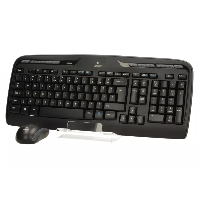 Logitech MK330 langaton näppäimistö US musta