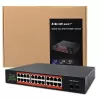 Verkkokytkin QOLTEC Gigabit Ethernet PoE 24xRJ45 2xSFP