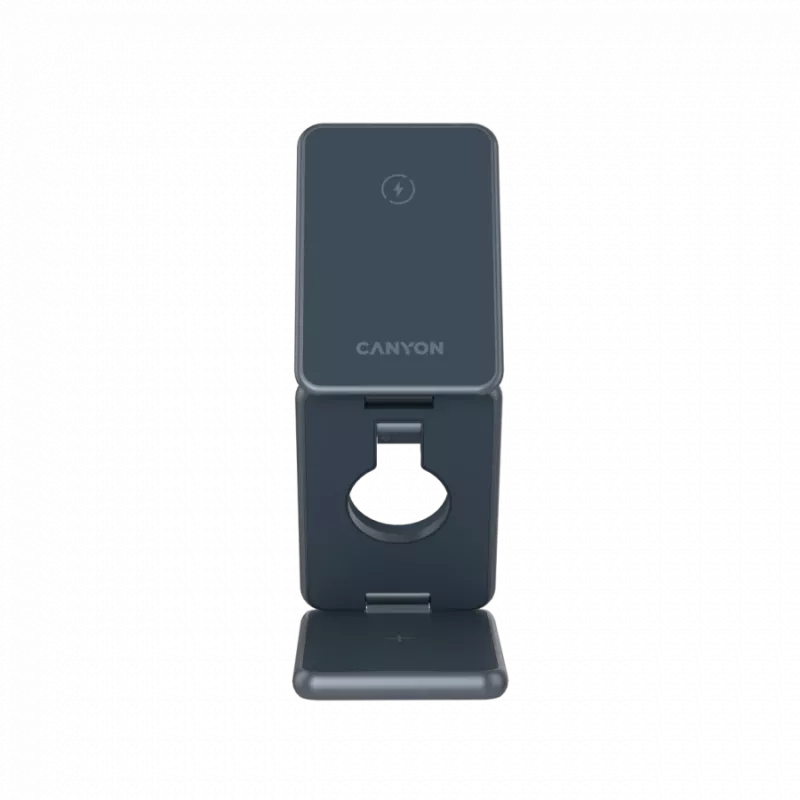 CANYON taitettava langaton laturi OnCharge 309 15W 3in1 metalli