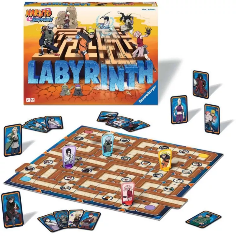 Naruto Shippuden Labyrinth, lautapeli