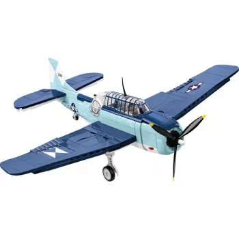 Rakennussarja COBI Grumman TBF Avenger 392 osaa lapsille 8 vuodesta alkaen