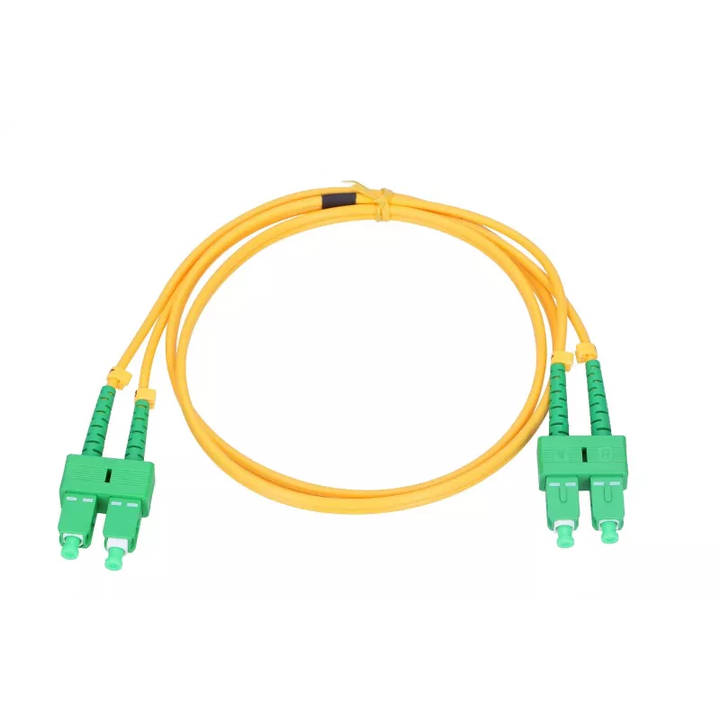 Verkkokaapeli Extralink SC/APC–SC/APC yksimuotokuitu duplex G.652D 3 mm, 3 m