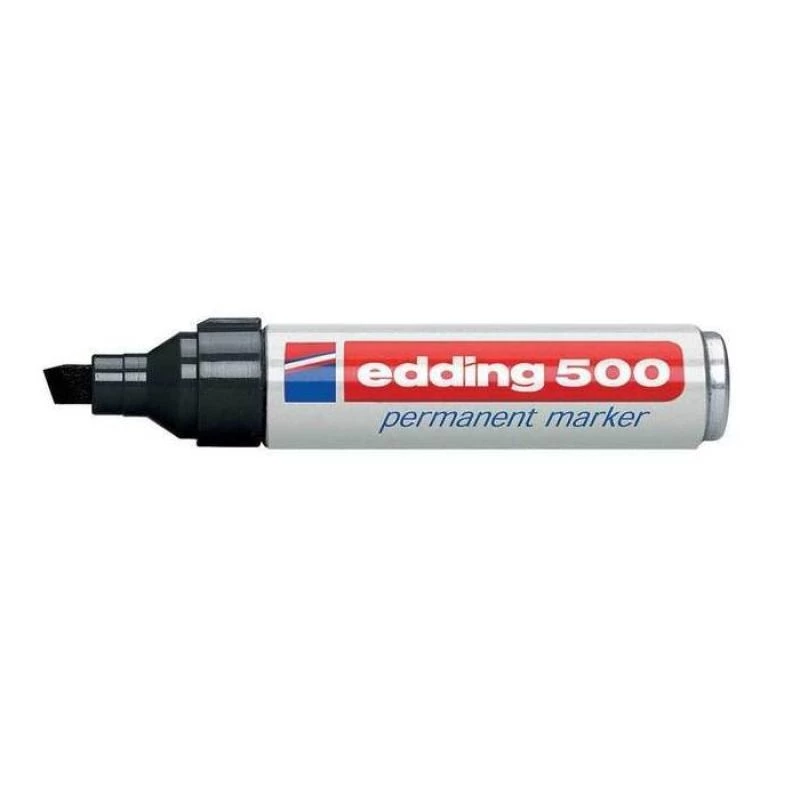 Pysyvä merkkiaine Edding 500 musta 10 kpl