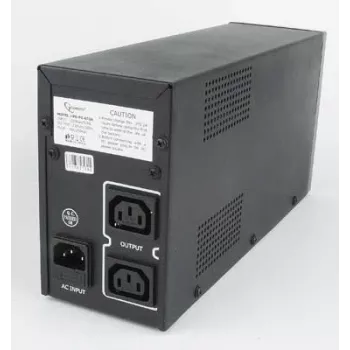 Gembird UPS-PC-652A keskeytymätön virransyöttö (UPS) Line-Interactive 0,65 kVA 390 W 3 AC-lähtöä