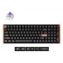 Mekaaninen magneettinen näppäimistö Keychron K4H-F1 — 96 % muotokerroin, QWERTY, USB + RF Wireless + Bluetooth, 100 näppäintä, RGB, musta