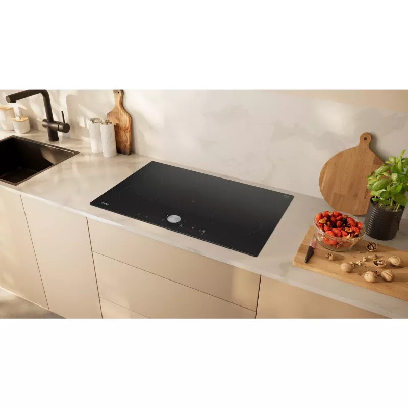 Neff N 90 musta kalusteisiin 80 cm induktioliesi 5 keittoaluetta