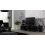 Cama TV-taso SOHO 140 musta/musta kiiltävä