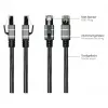 Good Connections Ethernet-kaapeli USB-C RJ45, antrasiitti, 0,5 m