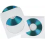 Hama CD/DVD paperiset suojakotelot, valkoinen, 25 kpl:n pakkaus 1 levy