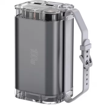 Varavirtalähde Lucid Ultra 40000mAh 100W harmaa