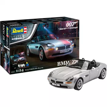 REVELL BMW Z8 1:24 rakennussarja, valmis pienoismalli