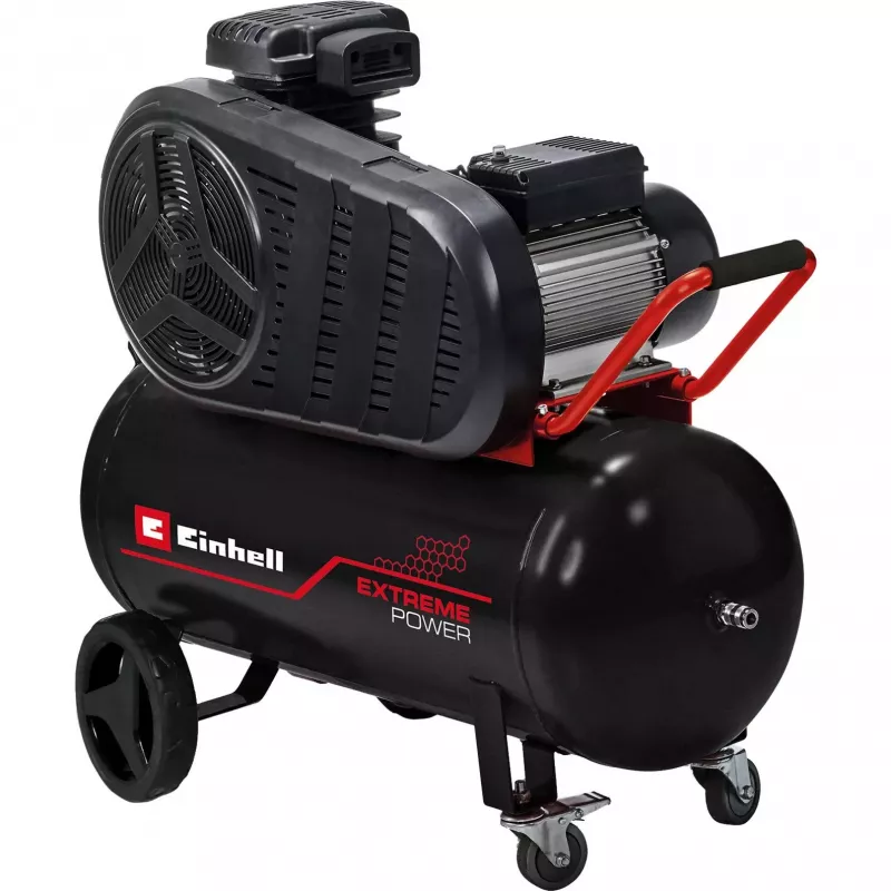 Ilmakompressori EINHELL TE-AC 430/50/10 — 3 000 W, 50 L, kiinteä, musta