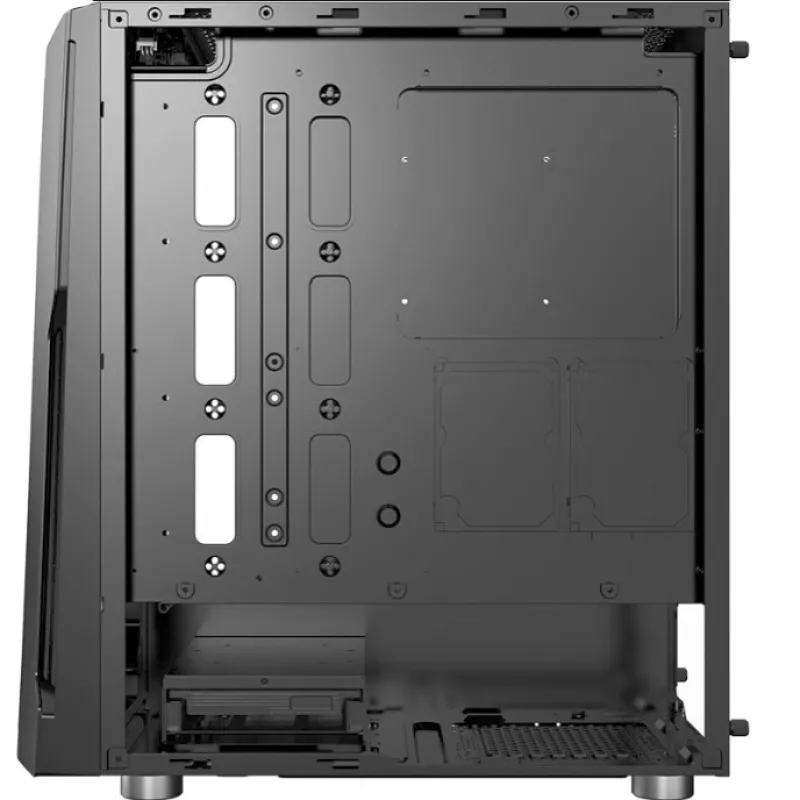 PC-kotelo Xilence Performance C XILENT BLADE X512.RGB Midi Tower musta