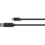 PYTHON 1,00 m USB-C datakaapeli PD USB C -pistoke sis. USB-A-sovitin - sovitin - digitaali/data - m (PY-USB002S)