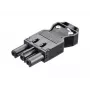 BACHMANN laiteliitin GST18-3, asennusvalmis, musta (375.505)