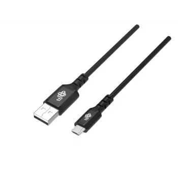 Kaapeli USB0-Micro USB 2m silikoni musta Quick Charge