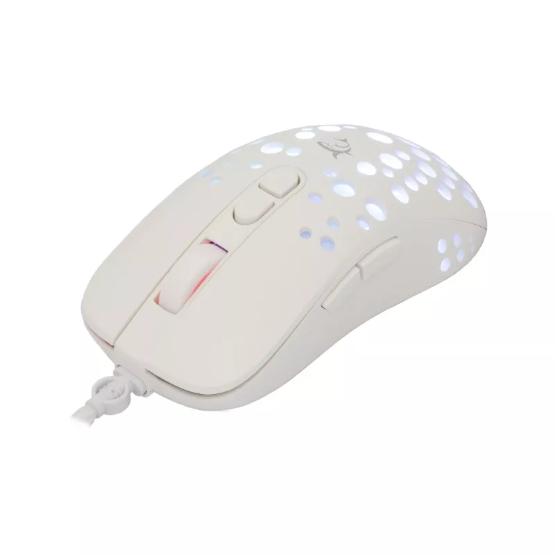 Hiiri White Shark GM-9004 Tristan-2 valkoinen RGB USB