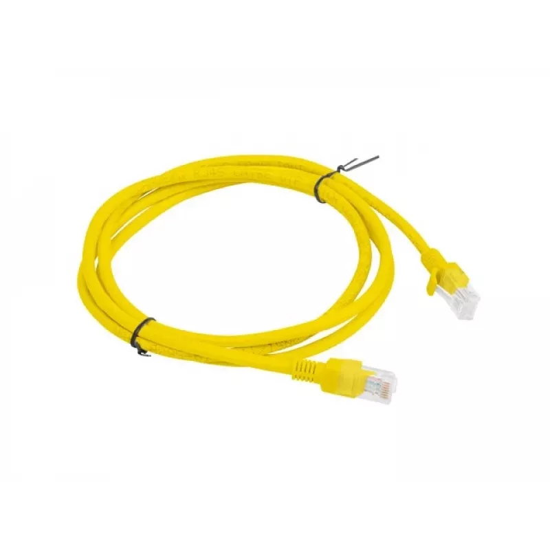 PATCH-KAAPELI Cat.5E UTP 1,5 m keltainen FLUKE PASSED LANBERG 10 kpl:n pakkaus