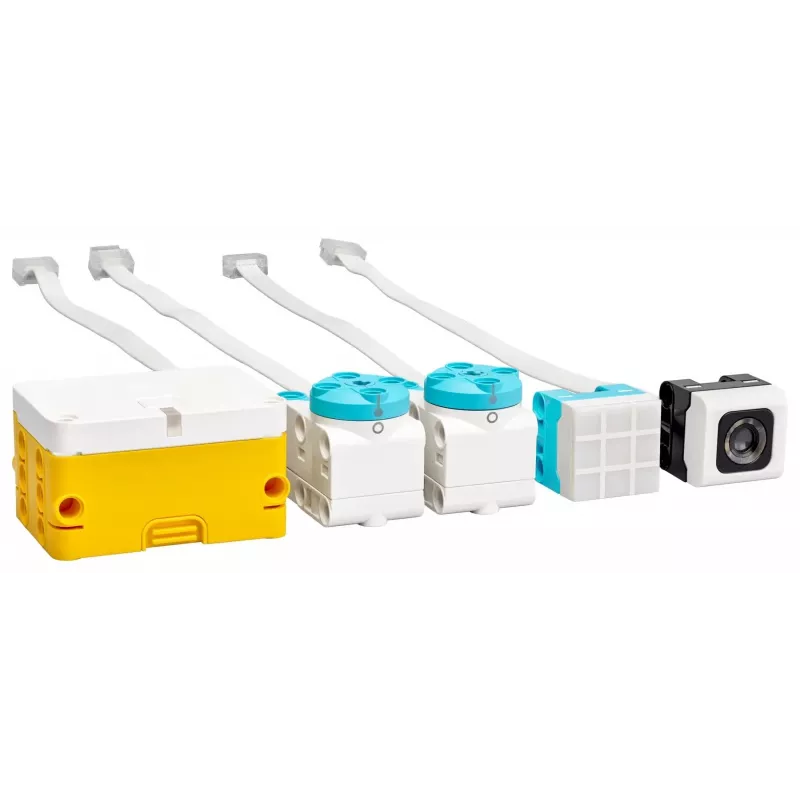 LEGO Education SPIKE Essential Set A+ 45345 – oppimisrobotiikka- ja ohjelmointirakennussarja, 449 osaa, 6 vuodesta alkaen