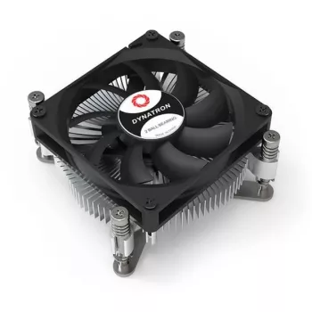 CPU-jäähdytin Dynatron Z60 LGA1851 LGA1700, alumiinikotelo, 80 mm tuuletin