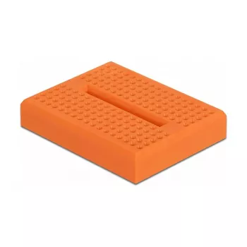 DELOCK 18319 muovinen prototyyppilevy, oranssi, 36×46×10 mm