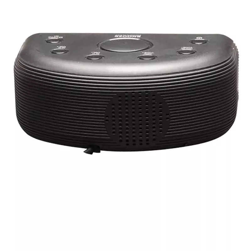 Denver CR-430 analoginen ja digitaalinen FM-radio LED-näytöllä, musta