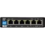 BCS-B-SP0402 PoE-kytkin 4 IP-kameralle