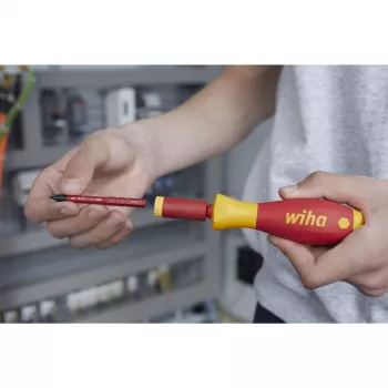 Vääntömomenttisovitin Wiha easyTorque 1,2 Nm punainen/keltainen SlimBits SlimVario