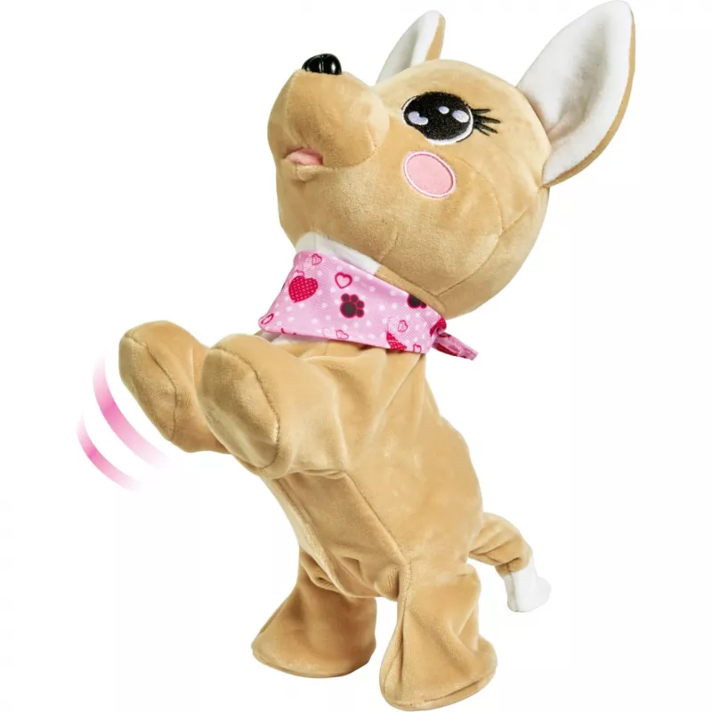 ChiChi LOVE Baby Boo, pehmolelu beige/vaaleanpunainen, 30 cm