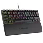Mekaaninen näppäimistö RAMPAGE PLOWER K60 sinisillä kytkimillä ja RGB-taustavalaistuksella