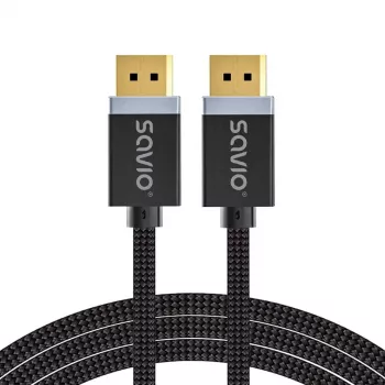 SAVIO DISPLAYPORT (M) - DISPLAYPORT (M) KAAPELI, V1.4, 3 m, CL-176