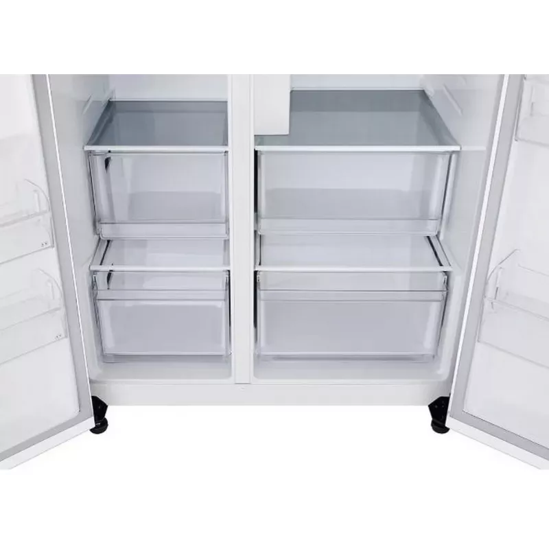 LG GSLC40SWPE Side-by-Side-jääkaappi vapaasti seisova 638 L valkoinen