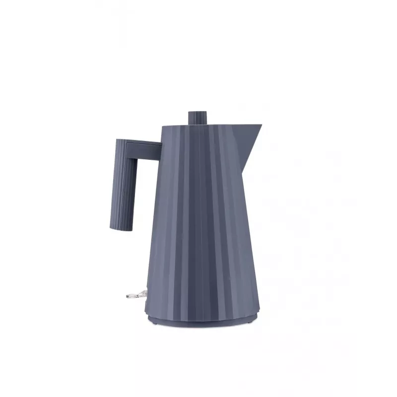Alessi MDL06 B laskostettu vedenkeitin, musta, euro-pistoke