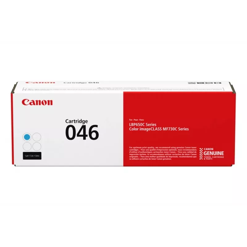 Canon 046 värikasetti 1 kpl alkuperäinen syaani