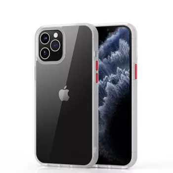 Iskunkestävä suojakotelo Devia Shark-sarja iPhone 12 Pro Max, valkoinen