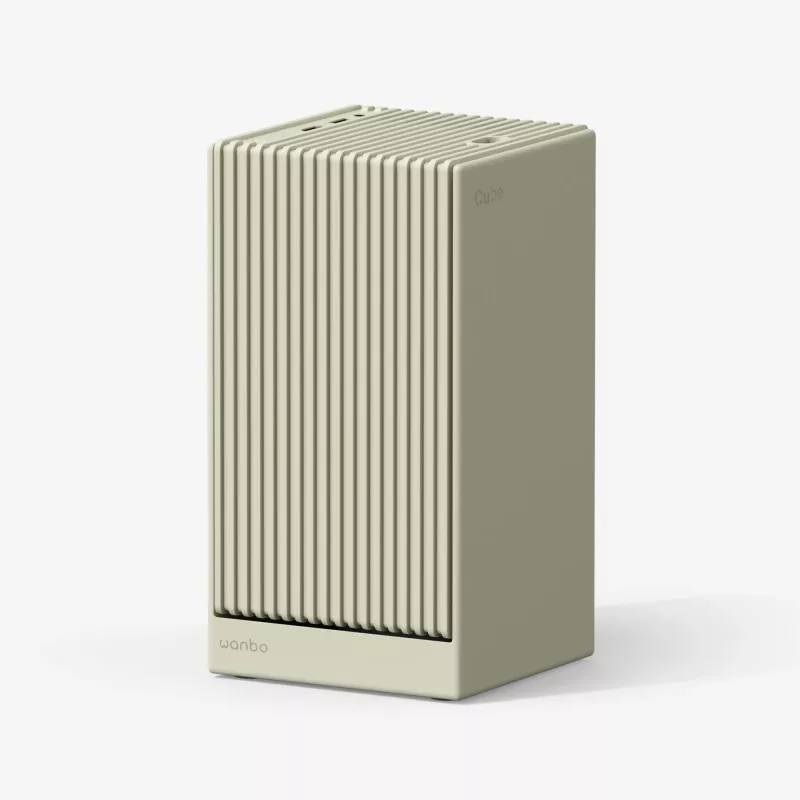 Projektori WANBO Cube 2 Pro 500 ANSI Android TV 11 — kannettava LED-projektori 500 ANSI lumenilla