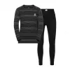 Odlo Set pitkä ACTIVE WARM ECO SET lasten alusvaatesetti, koko 164 cm, musta ja harmaa