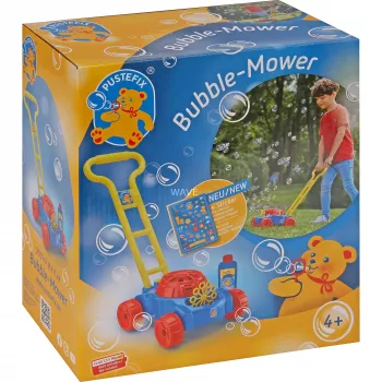 Bubble-Mower ruohonleikkuri, saippuakuplat sininen/punainen